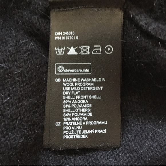 H&M Angora Wool Sweater in color Black - Picture 6 of 7